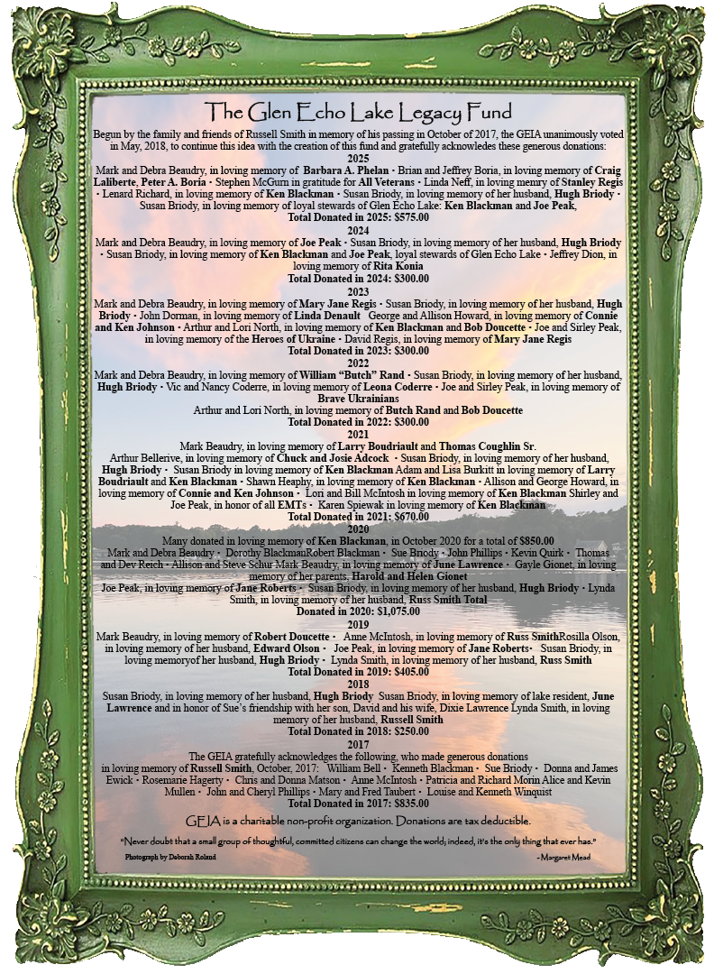 GEIA Weed and Legacy Fund Donors Donor Image